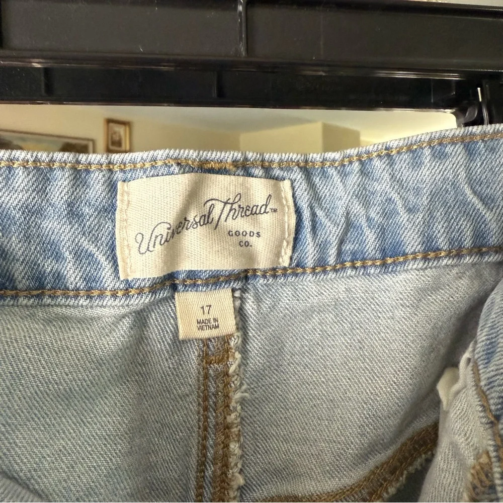 Universal Thread Maxi Jean Denim Slit Skirt - Picture 6 of 6